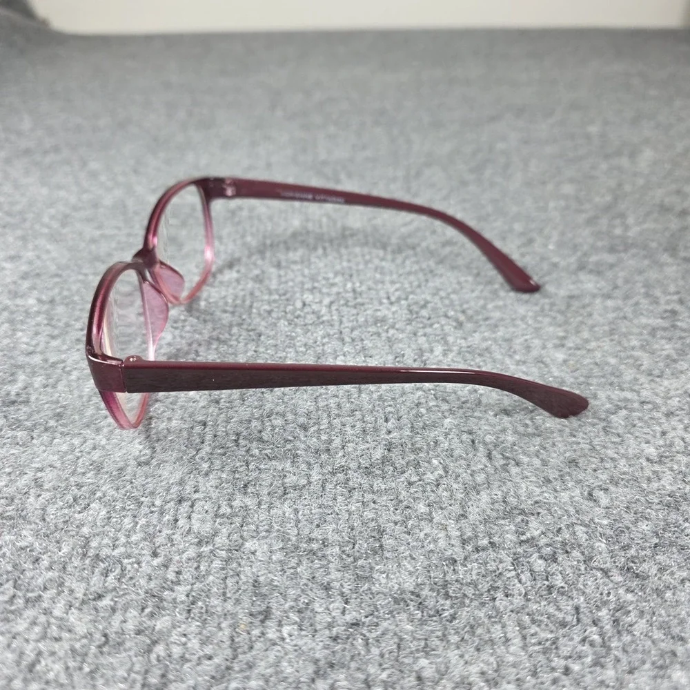 Adrienne Vittadini Cat Eye Readers +1.50 Black Clear Frame AVR406EP‎